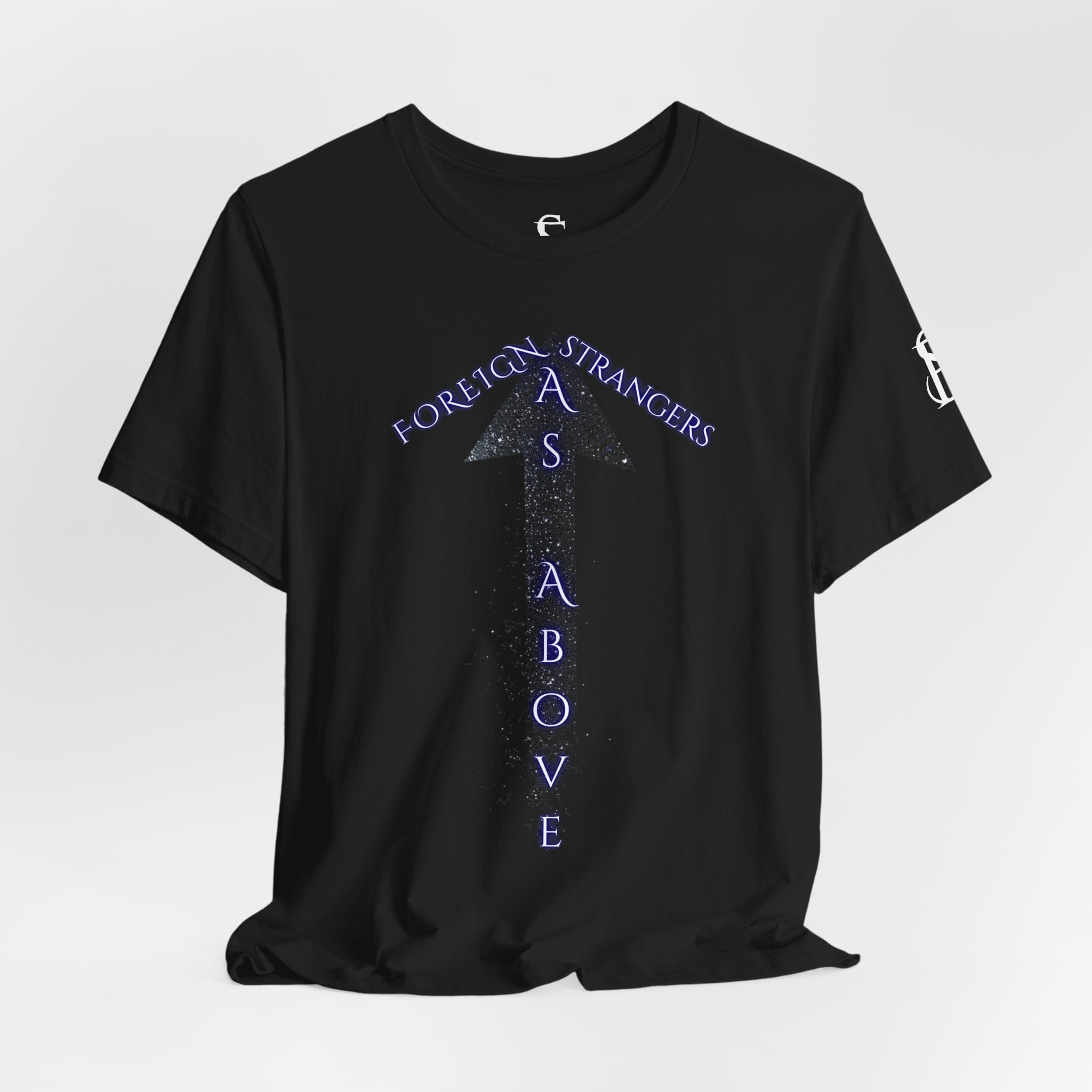 Foreign Strangers Arrow Tee — Vintage Lavender Graphic T-Shirt