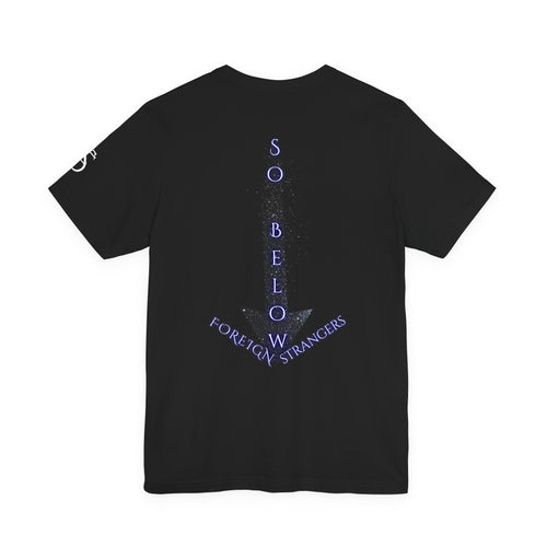 Foreign Strangers Arrow Tee — Vintage Lavender Graphic T-Shirt